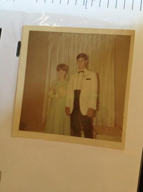 Kathy Kampman & Goerge 1967 prom